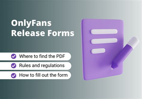 OnlyFans Release Form – Everything You Need to Know